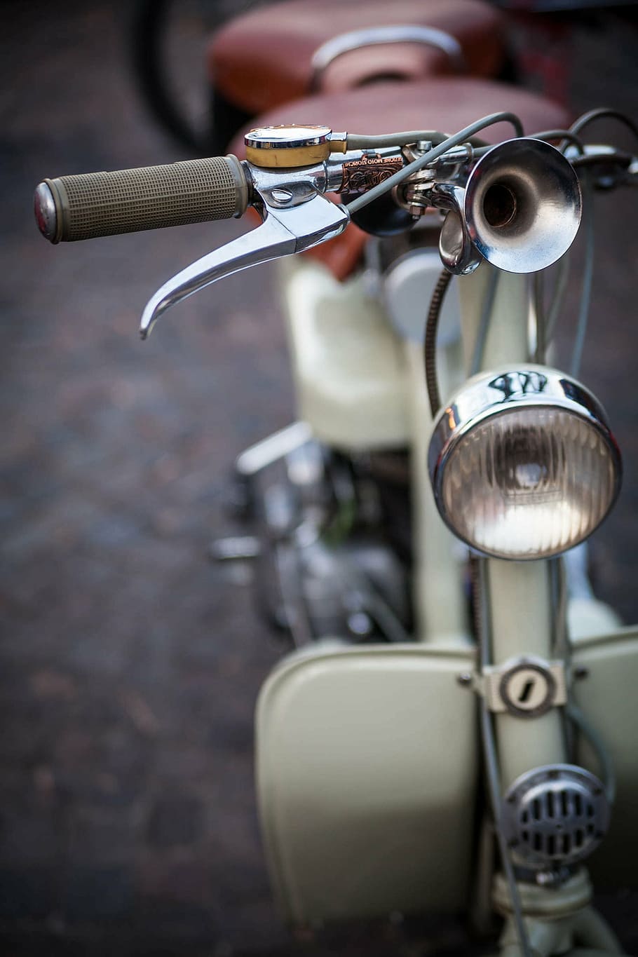 wasp, era, ancient, vintage motorcycles, motorcycles, moto, style, particular, transportation, bicycle