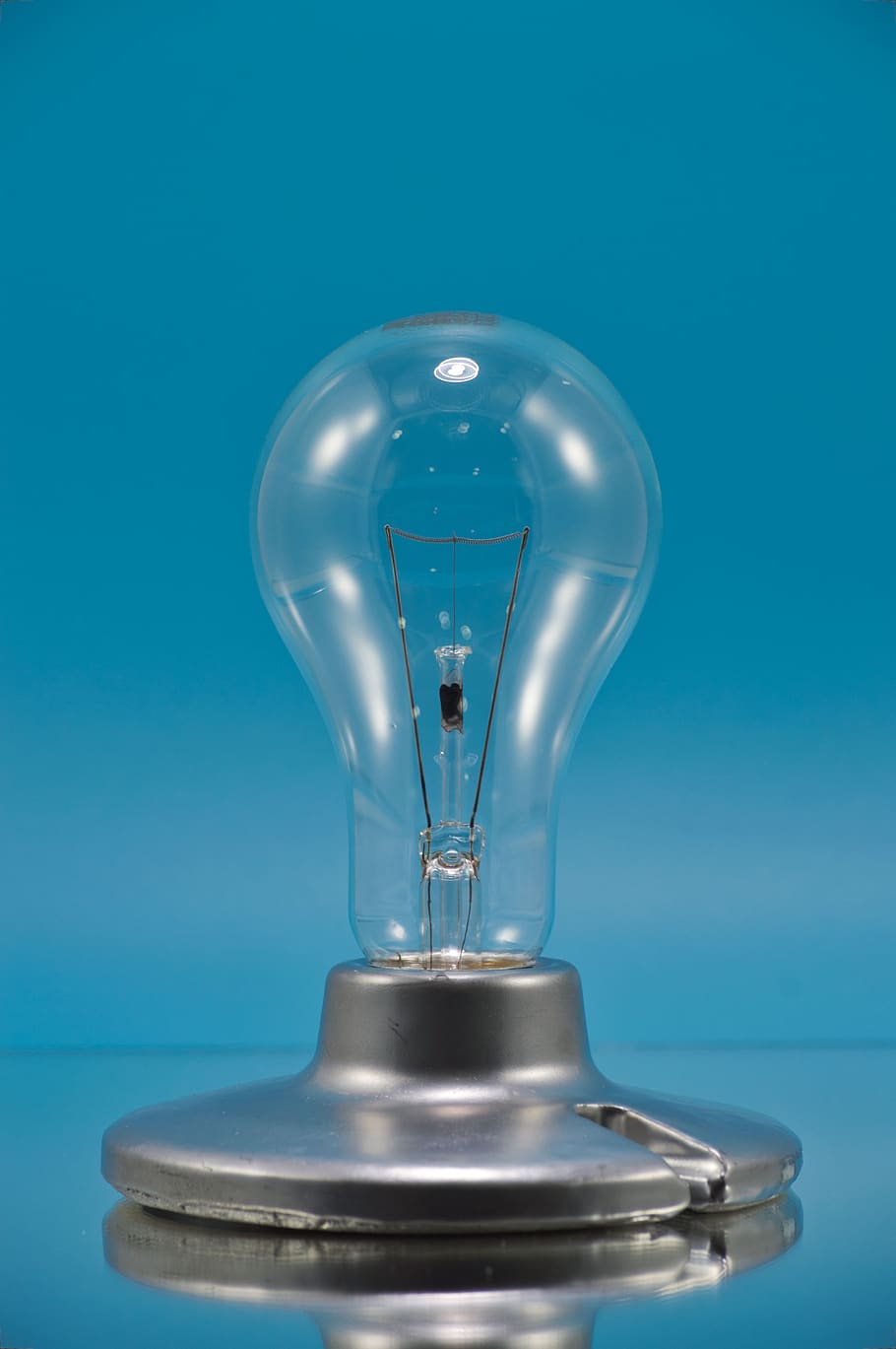 lamp, incandescent, old, retro, light, lighting, bulb, lamps, light bulbs, blue