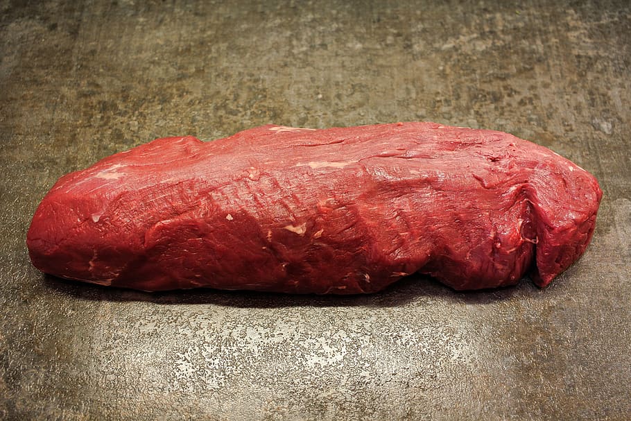 fillet of beef, fillet, meat, beef, protein, fry, barbecue, cook, juicy, red