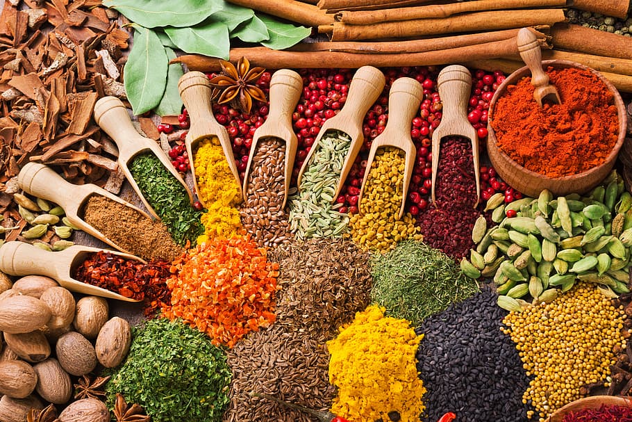spices, pepper, taste, food and drink, spice, choice, market, variation, food, vegetable