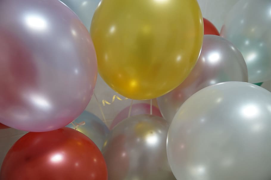 Balloons, Fun, Balloon, Glare, joy, the glare, day of birth, shiny, reflection, celebration
