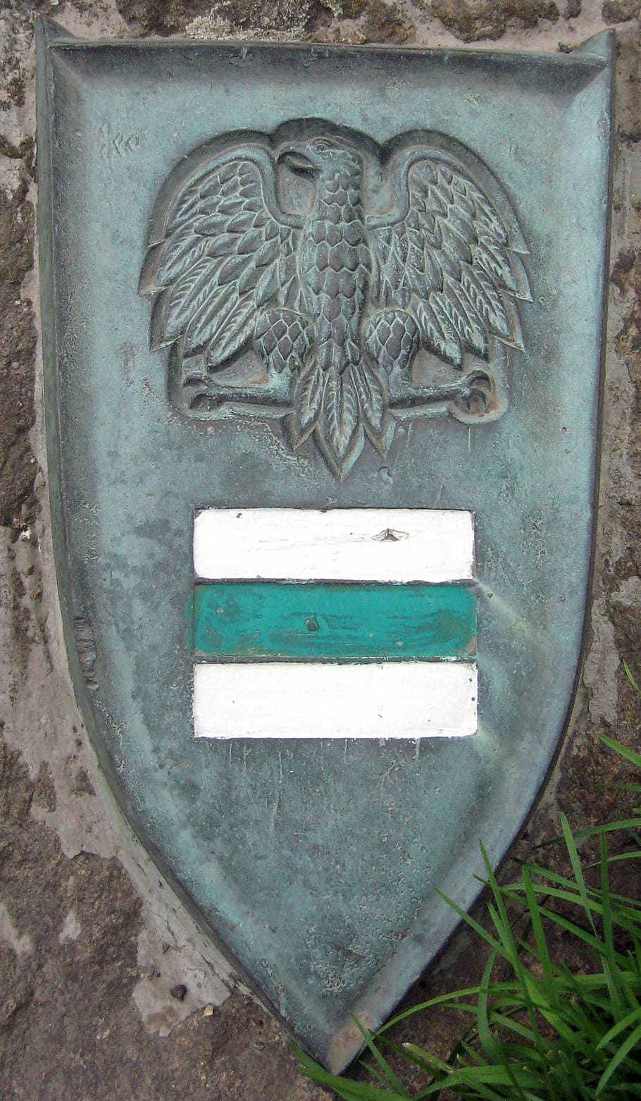 coat of arms, eagle, trail, designation of the, poland, symbol, dolnośląski, lower silesia, bird, animal