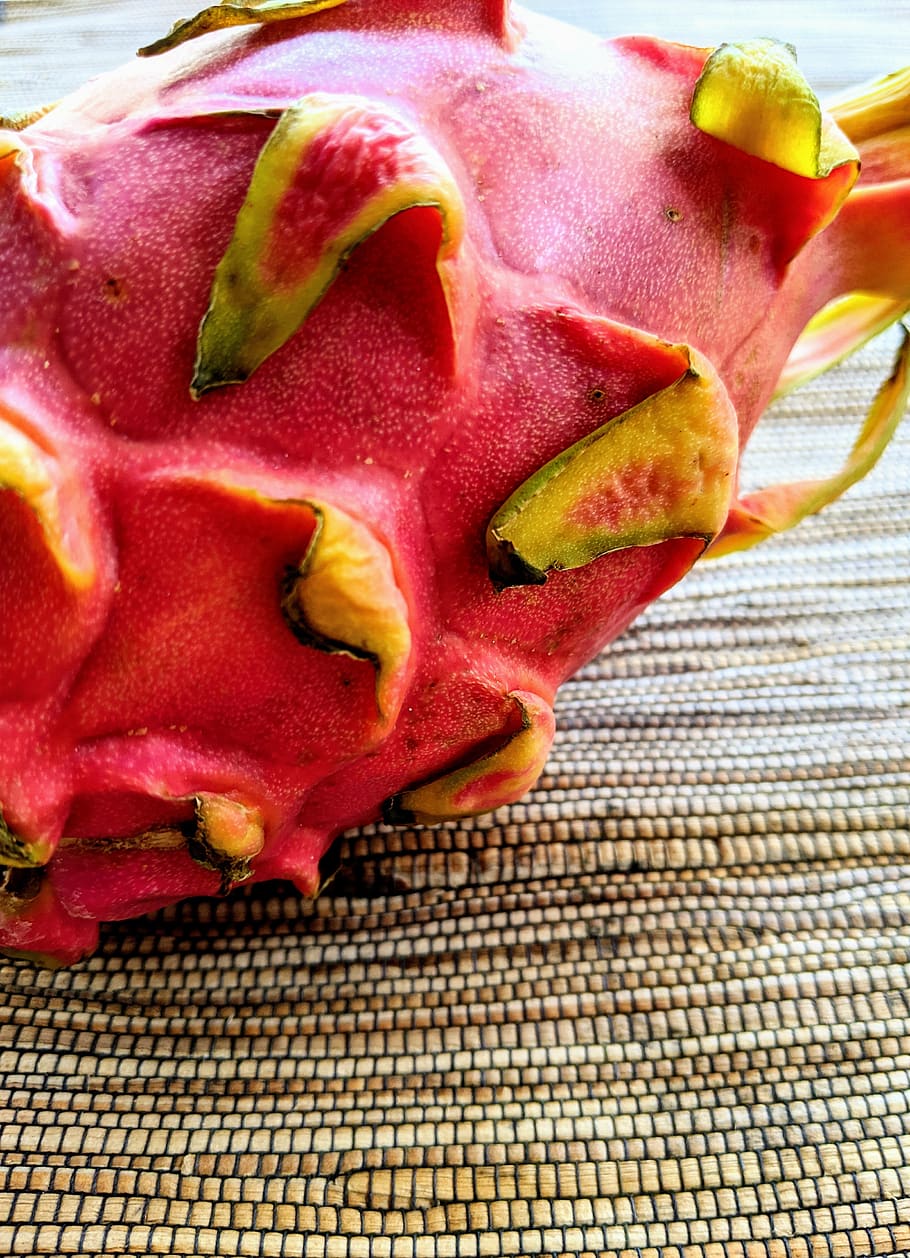 tropical fruit, fruit, pink, food, sweet, bright colors, food and drink, healthy eating, freshness, close-up