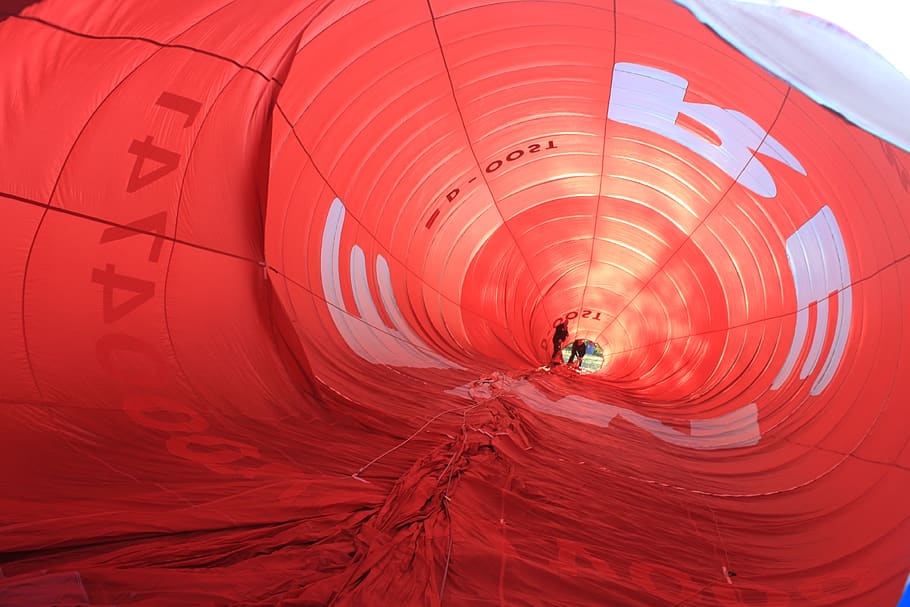 naik balon udara, persiapan peluncuran, balon udara, balon, wahana balon udara, peluncuran balon, olahraga air, ruang peluncuran balon, rewe, merah