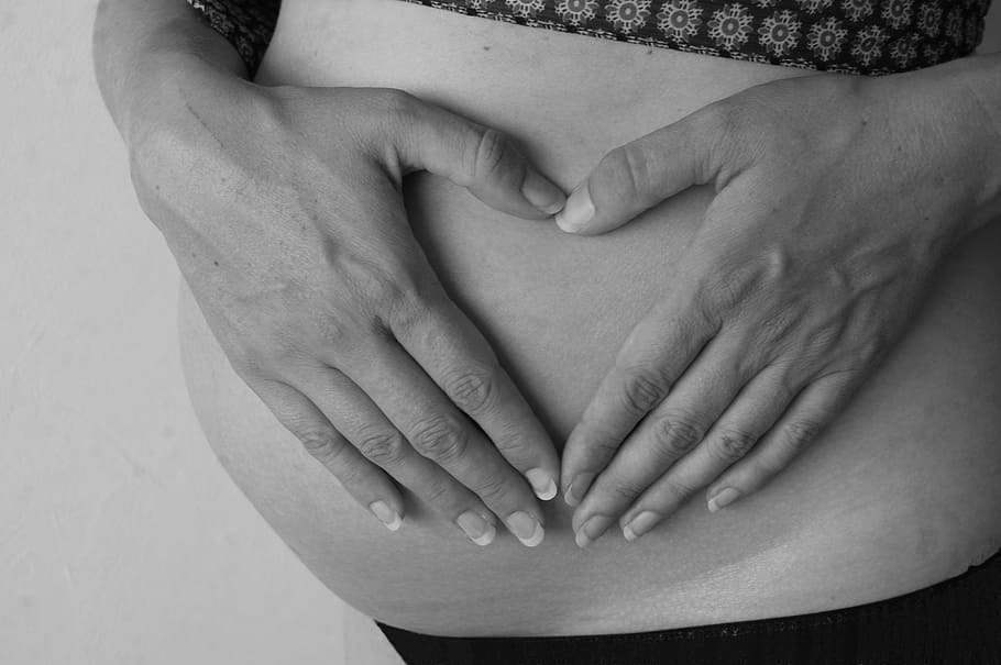 kehamilan, bayi, perut, wanita hamil, cinta, bagian tengah tubuh, bagian tubuh manusia, tangan manusia, wanita, perut manusia