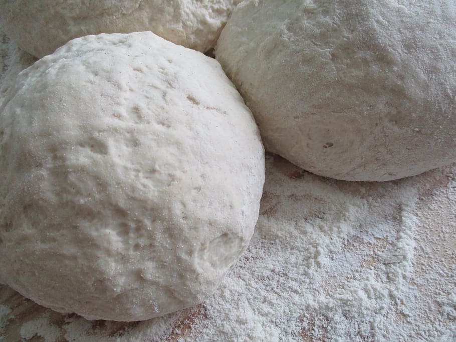 Flour, Dough, Bread, Pizza, Yeast, italian cuisine, food and drink, healthy eating, freshness, food