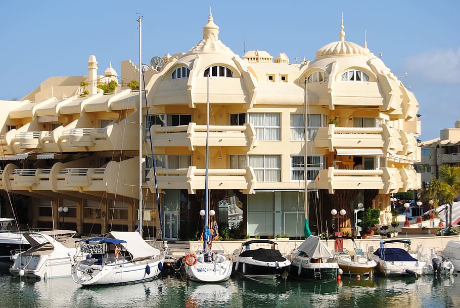 Benalmadena, Puerto, Marina, Malaga, puerto marina, nautical Vessel, harbor, sea, luxury, vacations
