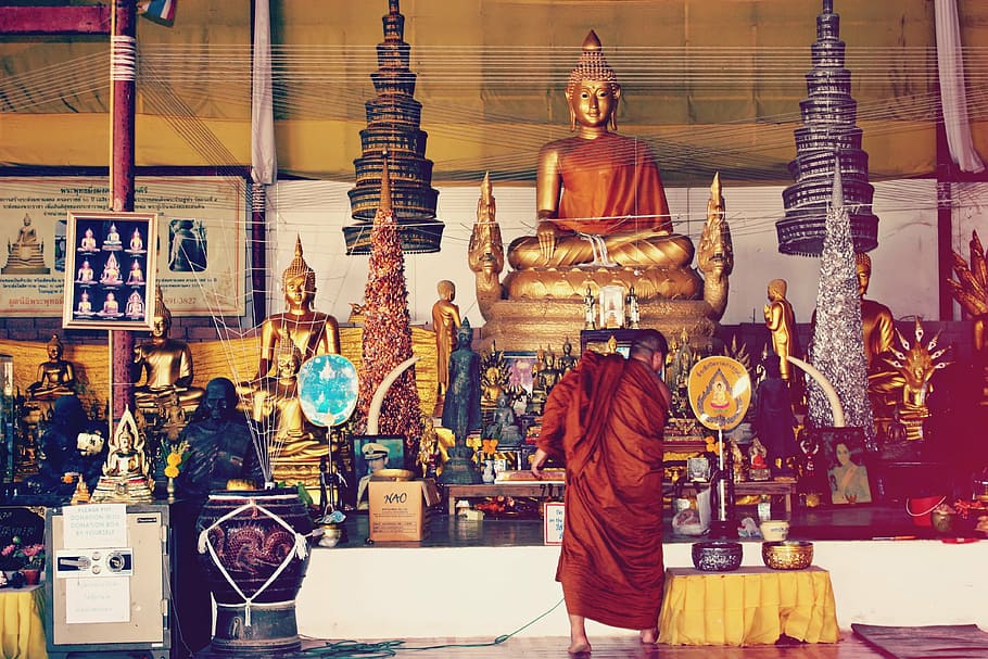 big buddha temple, thailand, phuket, buddha, temple, buddhism, asia, religion, statue, travel