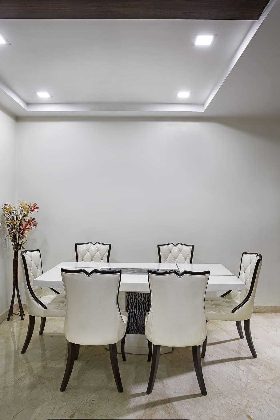 dining table, dining room, home, dining, white, seat, absence, indoors, chair, table