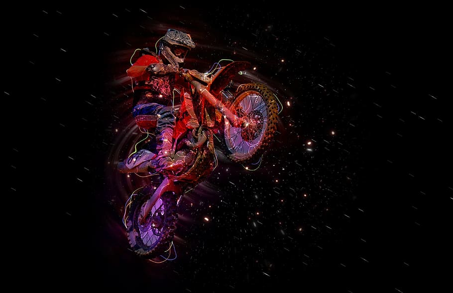 hombre, equitación, motocicleta, digital, fondos de pantalla, moto, motorista, carrera, velocidad, motociclista