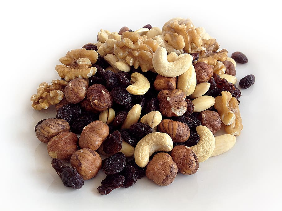 variety, nuts, white, surface, health, food, diet, nutrition, ingredient, brown