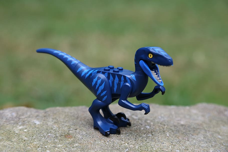 dinosaur, toy, dino, predator, representation, focus on foreground, art and craft, childhood, blue, day