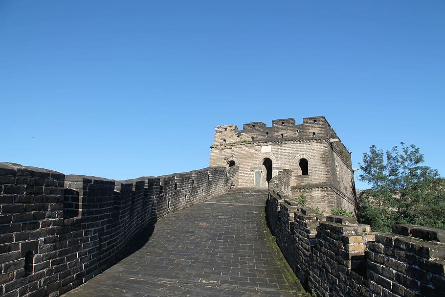 the great wall, Great Wall, the great wall at mutianyu, china, if you are the one, blue sky and white clouds, summer, mutianyu, beijing, easy outdoor net