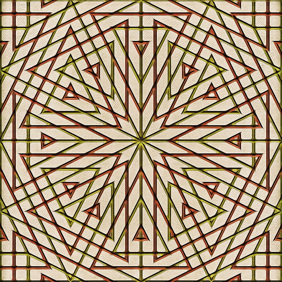 kaleidoscope, online, triangle, pattern, design, backgrounds, full frame, green color, shape, geometric shape
