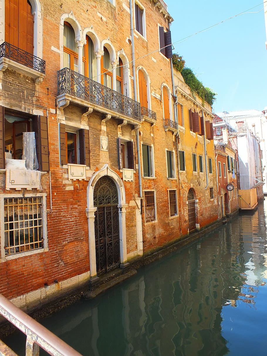Canale Grande, Venecia, Italia, palacio, vía fluvial, arquitectura, estructura construida, exterior del edificio, agua, edificio