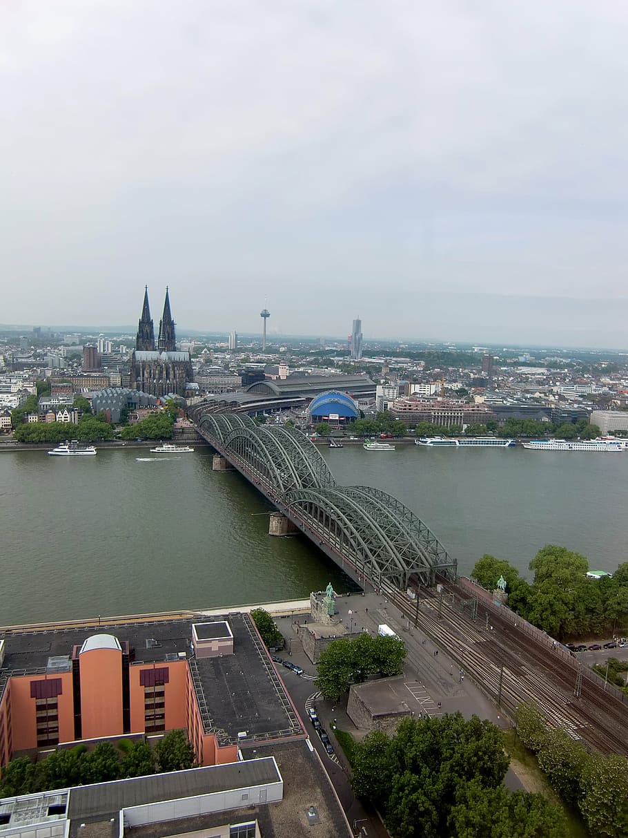 Colonia Puente Rin Puente Hohenzollern Dom Catedral De Colonia Rio Renania Preservacion Historica Agujas Pxfuel