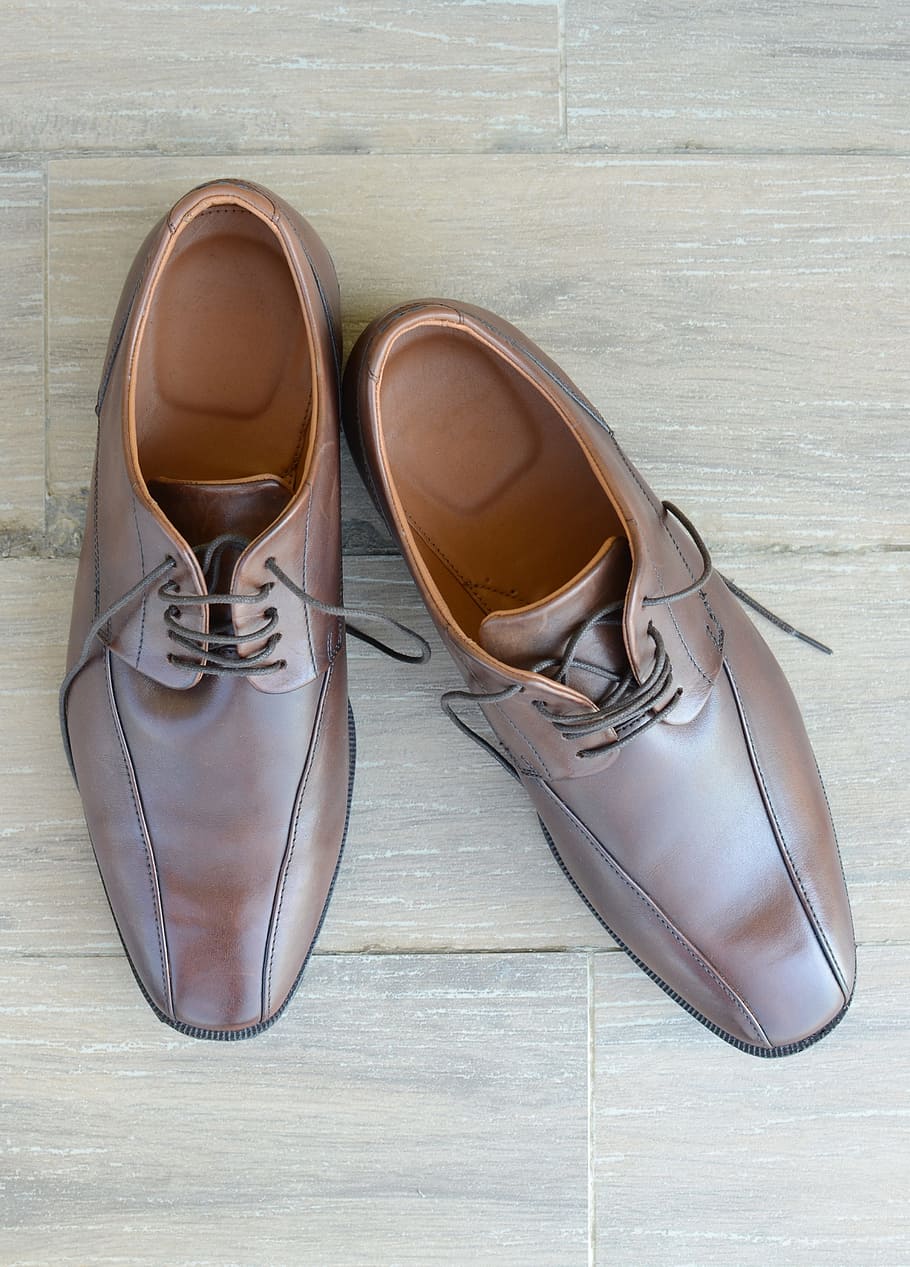 Shoes, Business, Socks, Gentleman, commit, brown, floor, wood, shoelace, modern