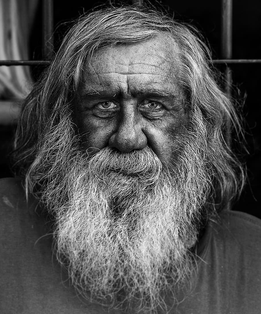 Sin hogar, hombre, Argentina, retrato de rostro de hombre, retrato, personas reales, una persona, vello facial, adulto, estilos de vida