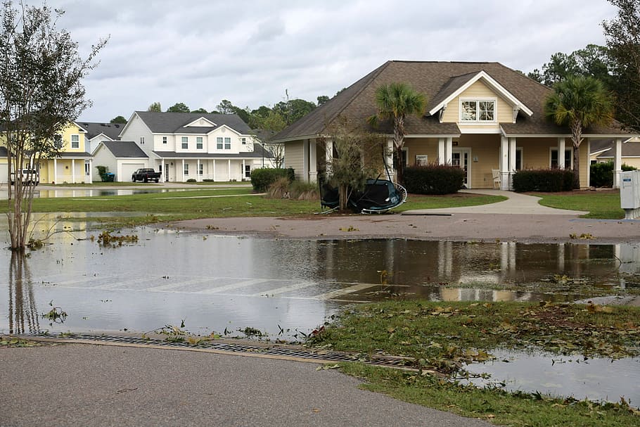 hurricane matthew damage, laurel bay, south, carolina, Hurricane Matthew, Damage, Laurel Bay, South Carolina, flood, photos, house