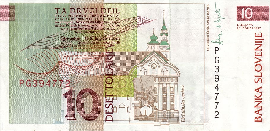 dollar bill, banknote, slovenia, currency, money, bill, finance, financial world, paper money, forex