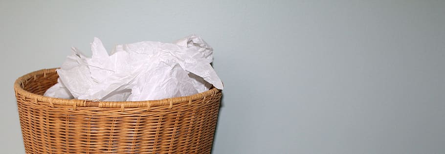 rubbish, basket, waste, paper, trash, garbage, recycle, template, bin, weave