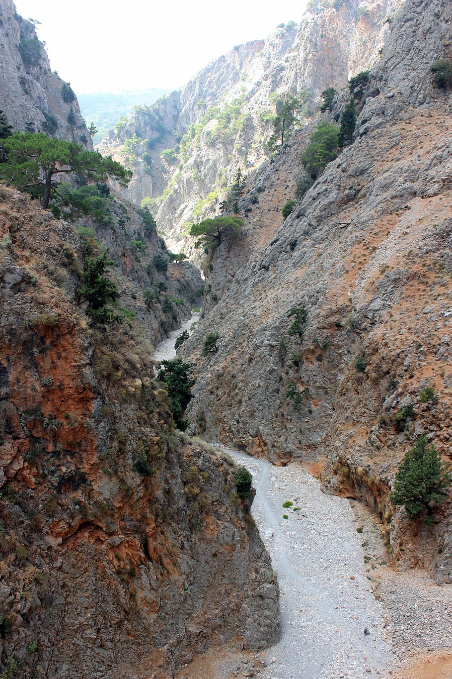 aradena, gorge, crete, greece, path, trail, rocks, hiking, mountain, rock - object