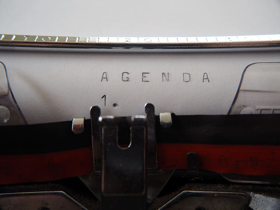 silver typewriter, agenda, typewriter, leave, old, office, retro, tap, antique, letters
