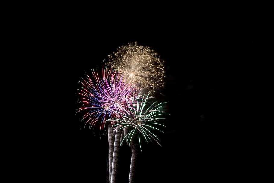 fireworks display wallpaper, fireworks, independence, pyrotechnics, light, holiday, july, celebration, 4th, event