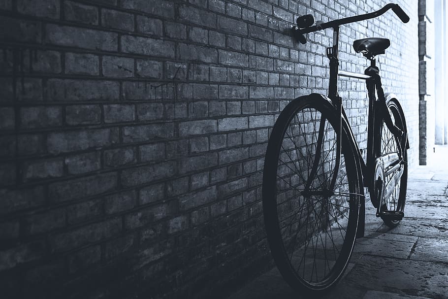 stands, wall, city, Bicycle, urban, bike, street, urban Scene, old-fashioned, transportation