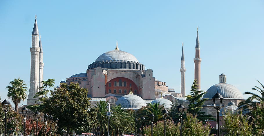 Turkey, Istanbul, Hagia Sophia, guests, cathedral, museum, architecture, dome, travel destinations, built structure