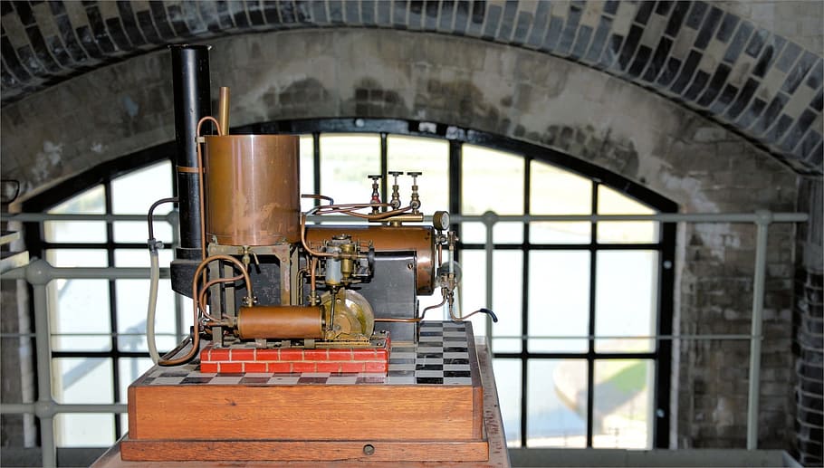 brown industrial machine, history, machines, steam, machine, engine, cultural, industrial, gear, mechanism