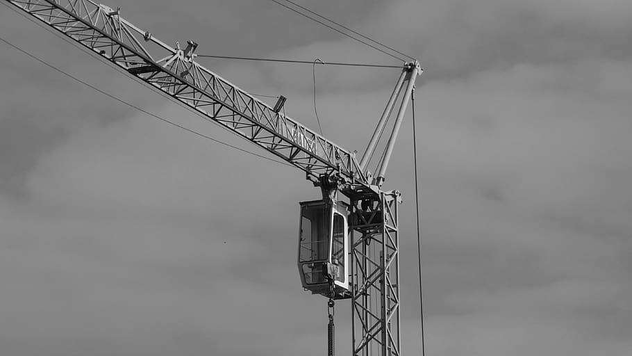 crane, industry, construction, metal, work, build, steel, technology, building, site