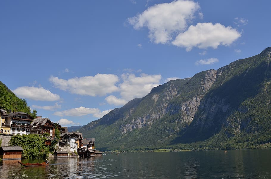 austria, waktu luang, Alpen, istirahat, hallstatt, pariwisata, tamasya, rekreasi, suasana hati, liburan