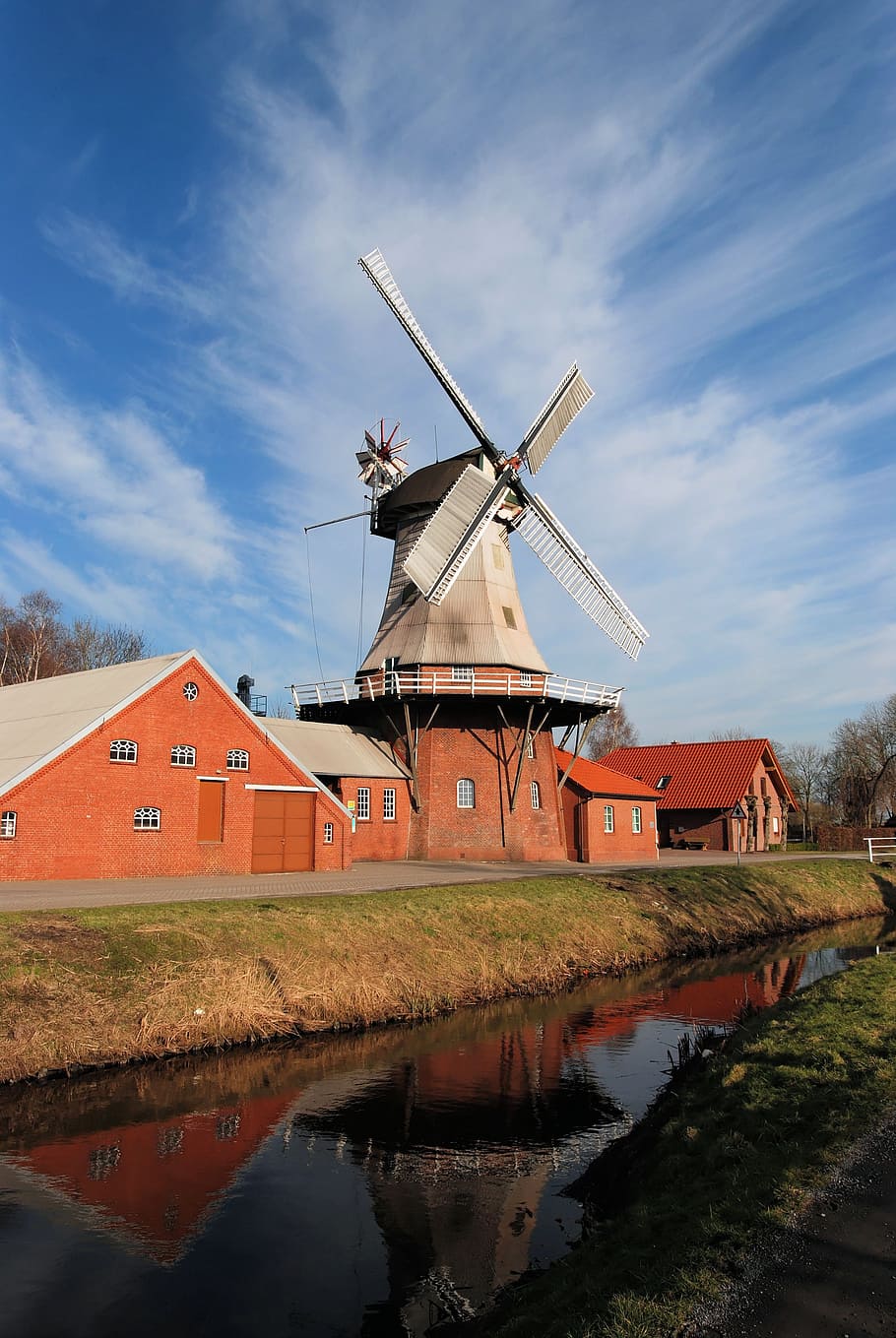 mill, east frisia, dutch, wieke, windmill, wing, historic preservation, grind, wind, lower saxony