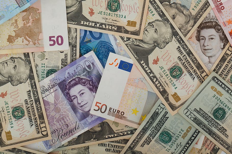 банкноты, банкнота, много, смесь, валюты, финансы, бизнес, иностранная валюта, деньги, доллар