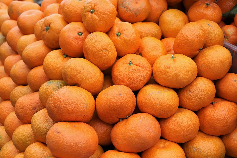 tangerine, fruit, orange, healthy, juicy, vitamins, sweet, delicious, vegetarian, nutrition