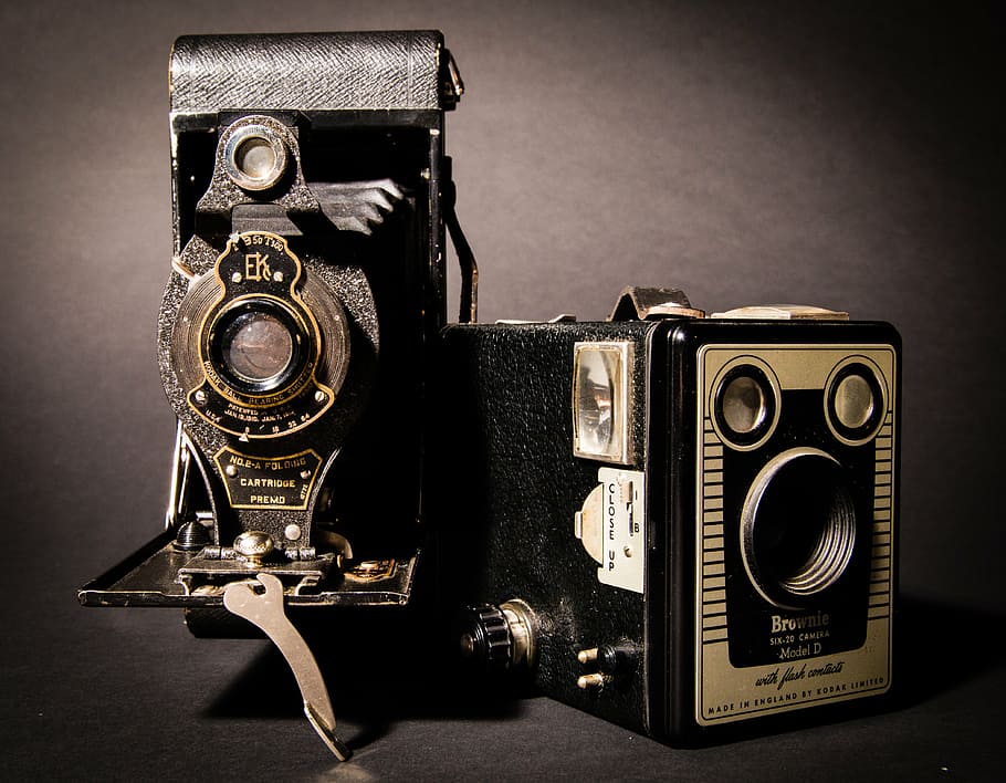 vintage land camera, vintage, cameras, retro, old, photography, equipment, photographer, technology, lens