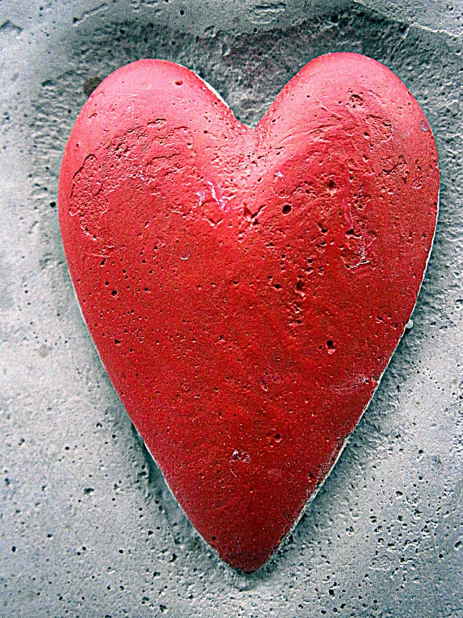 luck, red, beautiful, heart shape, love, positive emotion, emotion, valentine's day - holiday, romance, close-up