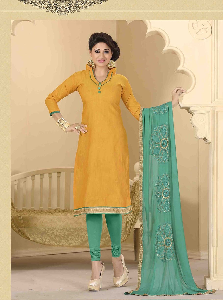 mujer, amarillo, vestido de salwar kameez, salwar kameez, diseñador salwar kameez, trajes salwar, trajes anarkali, trajes de diseño en línea, salwar, indio