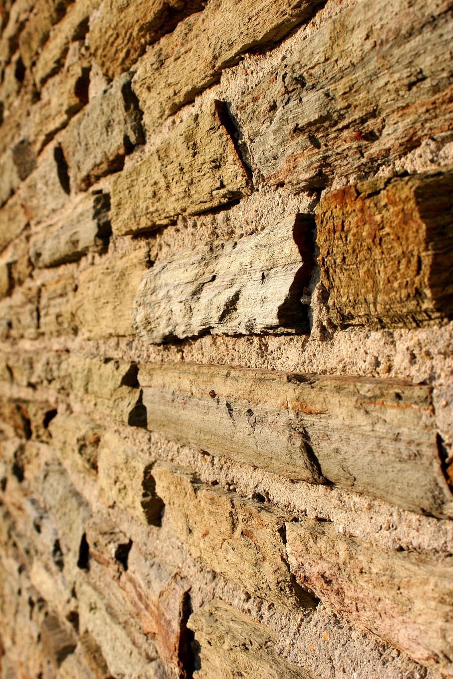 レンガの壁, 石の壁, 背景, テクスチャ, レンガ, レンガの壁の背景, 壁, 古い, 茶色, パターン