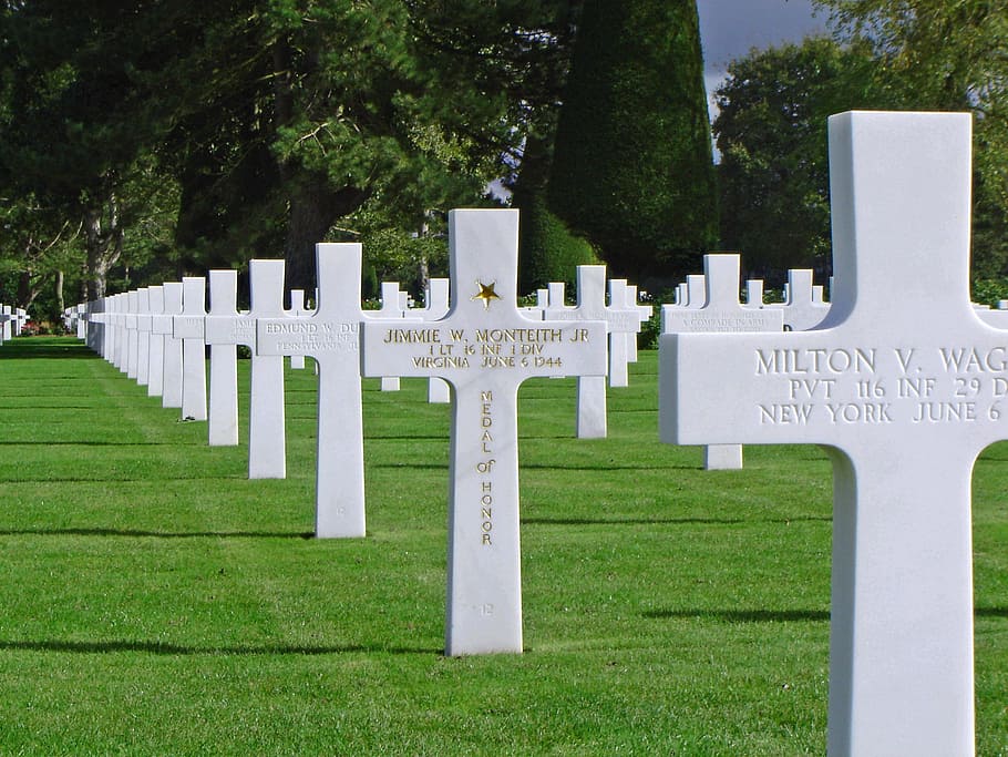 cemetery, grave stones, graves, dead, crosses, death, favor, war memorial, memorial, victims