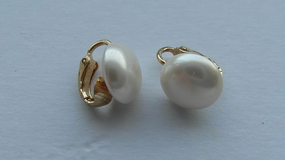 vintage, pearl, drop earrings, earrings, pearl drop, collectables, jewelry, ring, still life, indoors
