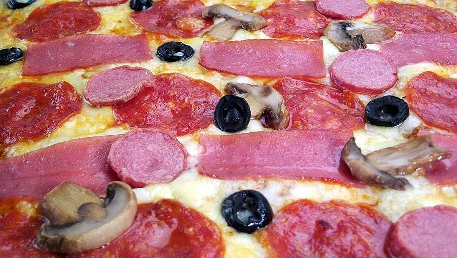 pan, pizza, food, mozzarella, italian, slice, food and drink, freshness, meat, dairy product