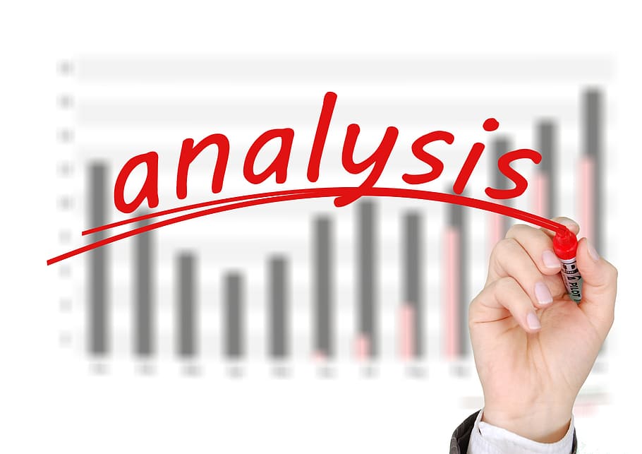 analysis logo, problem, analysis, mark, marker, hand, solution, magnifying glass, text, investigation