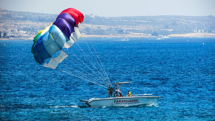 paragliding, sport, extreme, parachute, adventure, action, summer, leisure, recreation, risk