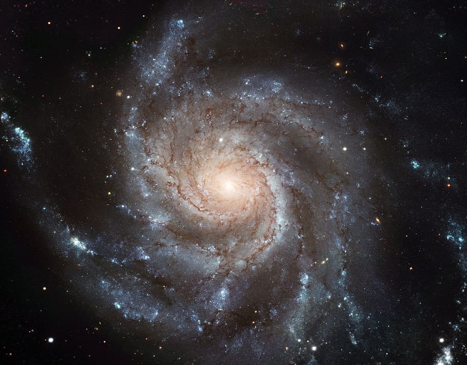 galaxy photo, Galaxy, messier 101, ngc 5457, pinwheel galaxy, firewheel galaxie, constellation large bear, big bar, starry sky, space