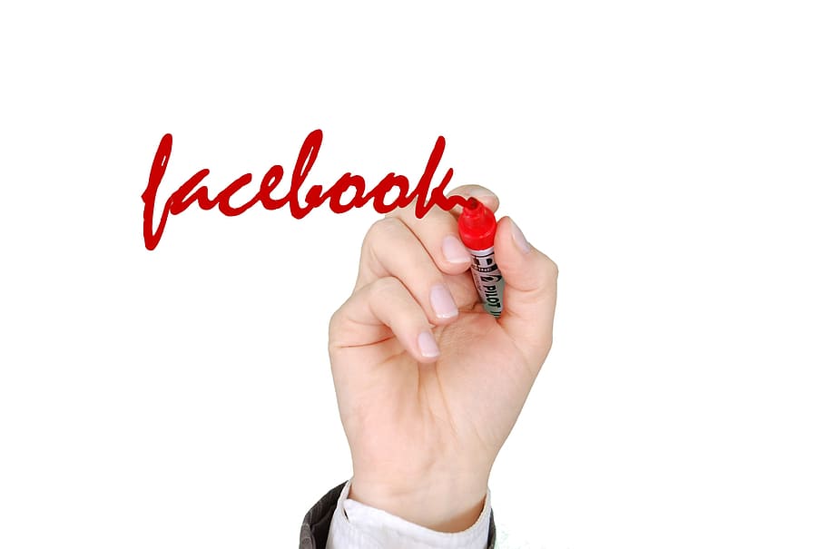person, writing, facebook, using, red, pen, red pen, face, to write, icon
