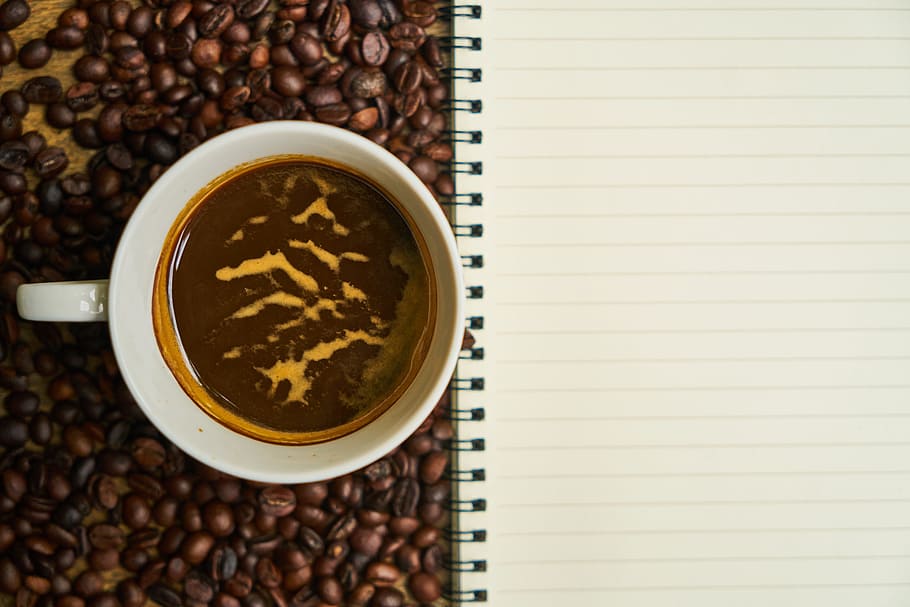 커피, 카페인, 컵, 마실 것, 아침, 사진, 좋은 아침, 모닝콜, 에스프레소, 음식 사진