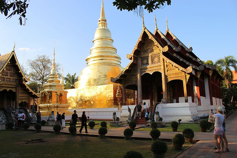 Tailandia, templo, Wat, viajes, tailandés, religión, arquitectura, asia, budismo, hito