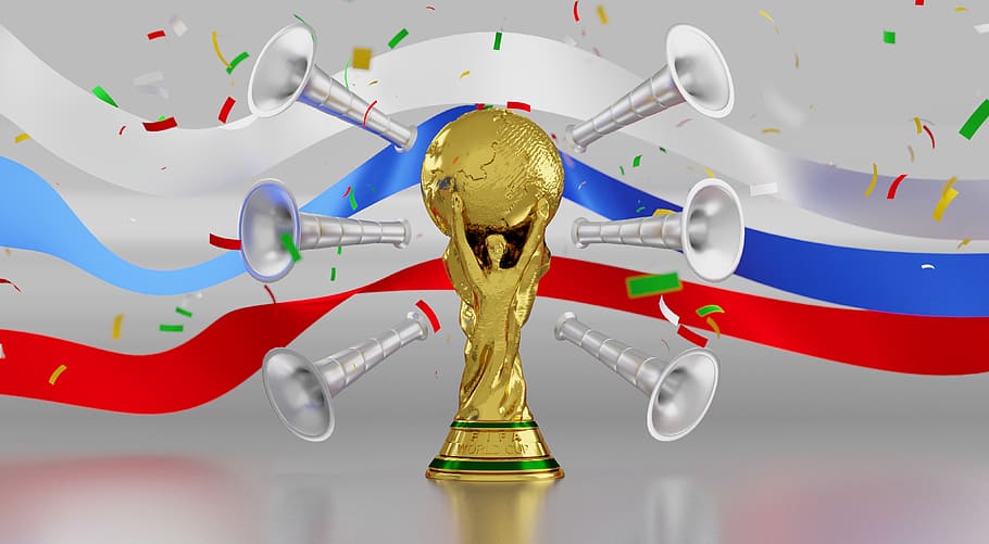trophy, russia, soccer, football, game, tournament, championship, sport, cup, competition